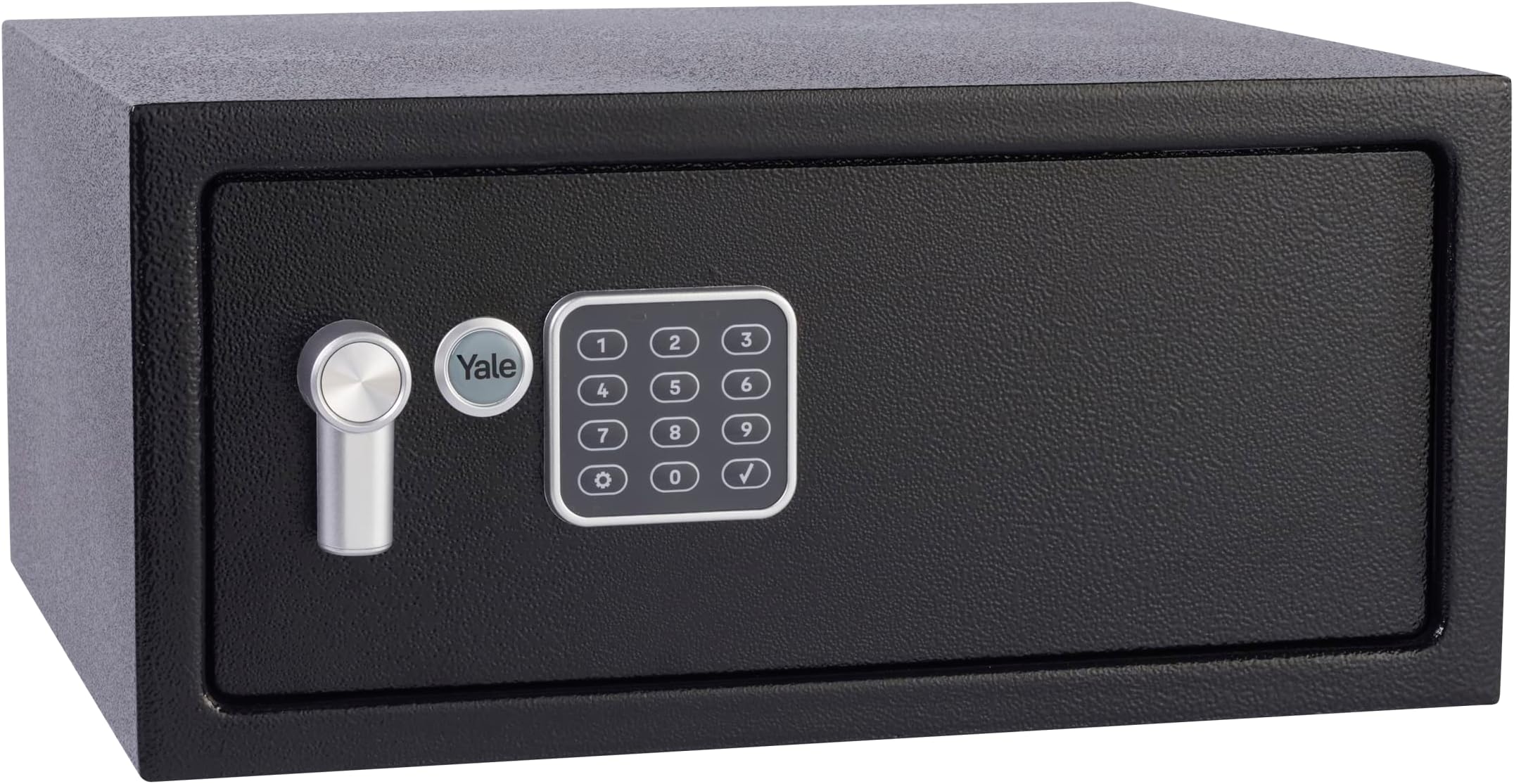 Yale Laptop Value Safe, Digital Keypad, LED Light Indicators, Steel Locking Bolts, Emergency Override Key, YLV/200/DB2
