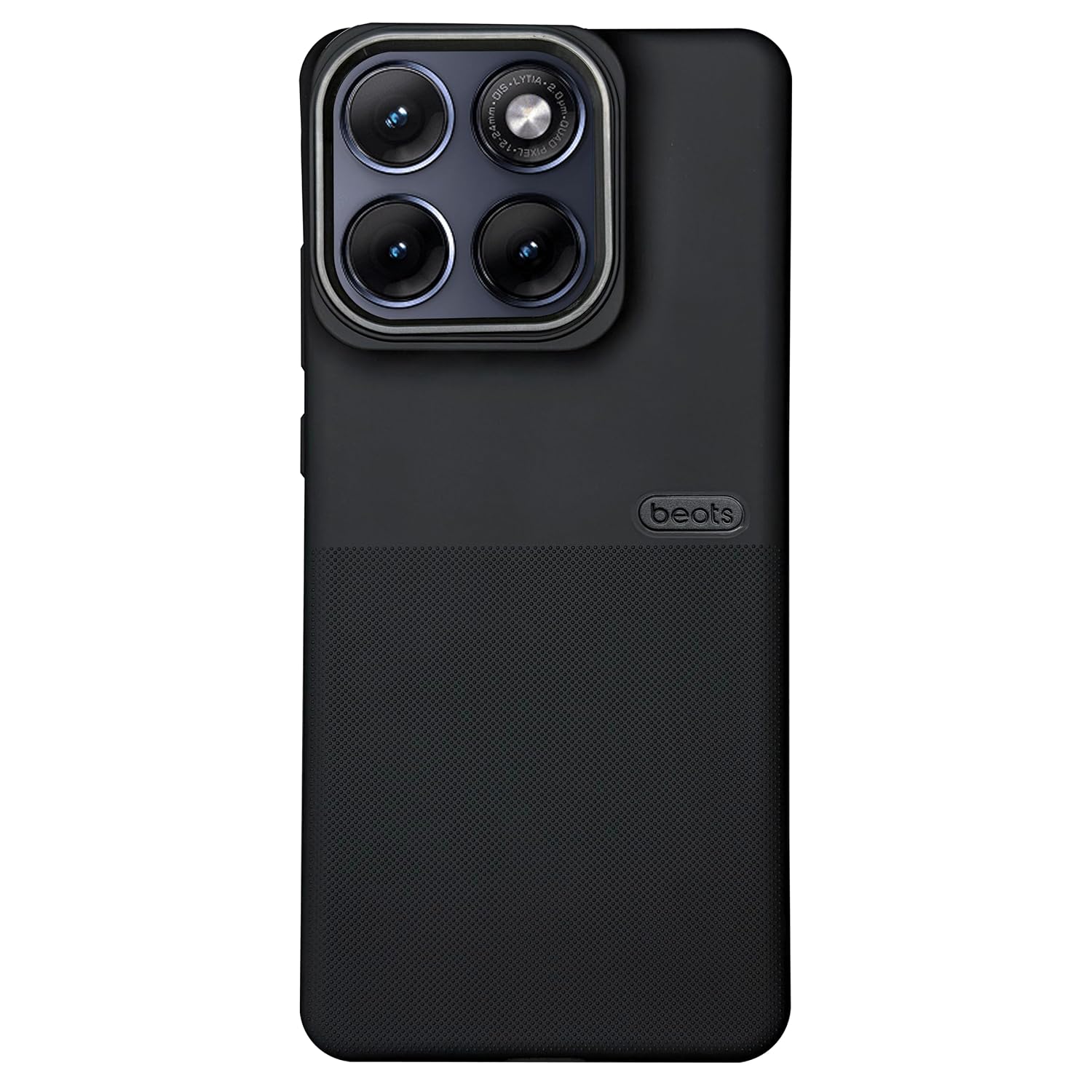 NIUKIN Rugged Soft Back Case for Motorola Edge 70 Fusion | Shockproof Scatrchproof Cover | Black (Design 02) - Review, Price and Buying Guide