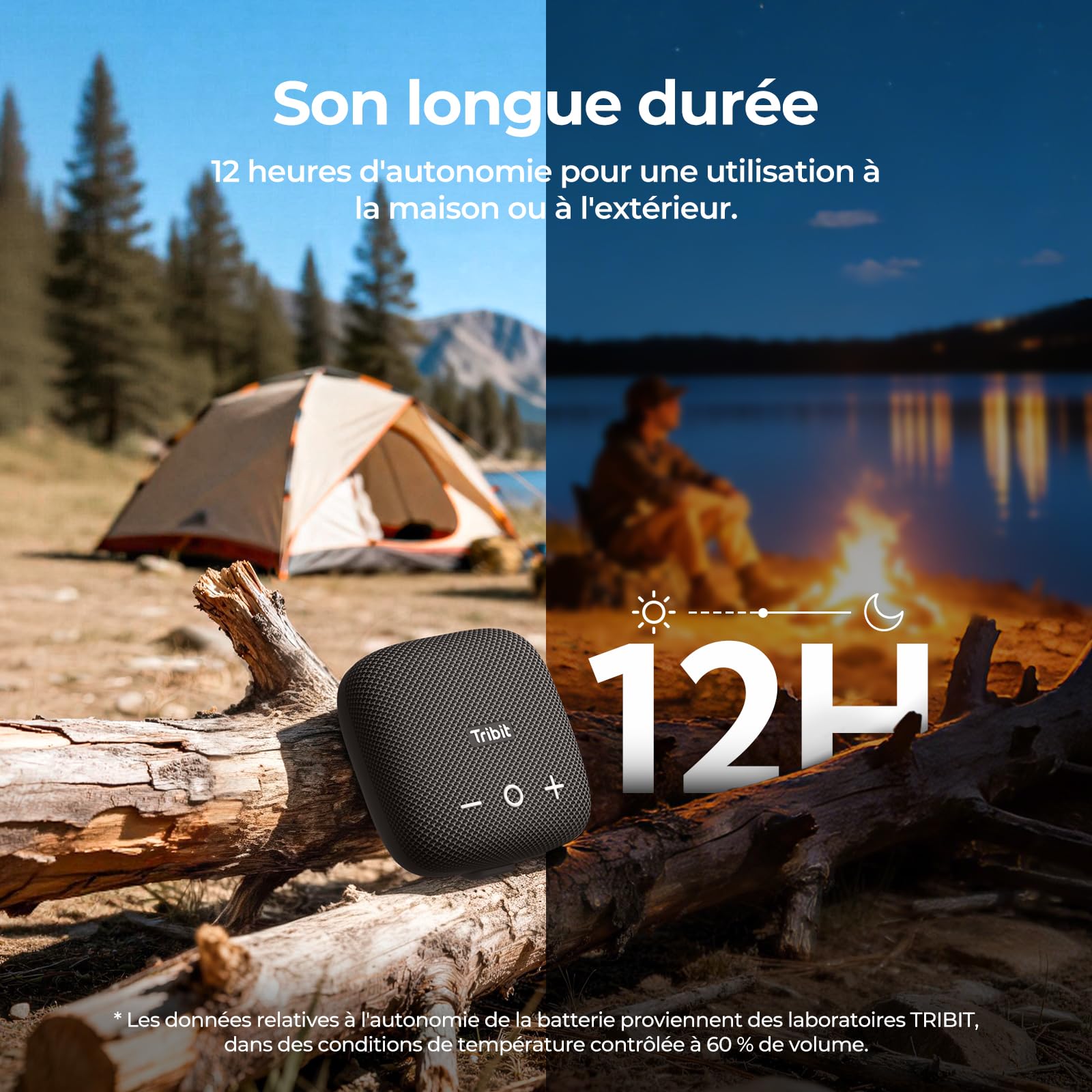 Tribit StormBox Micro 2 Enceinte Bluetooth Portable, 10 W Son Puissant