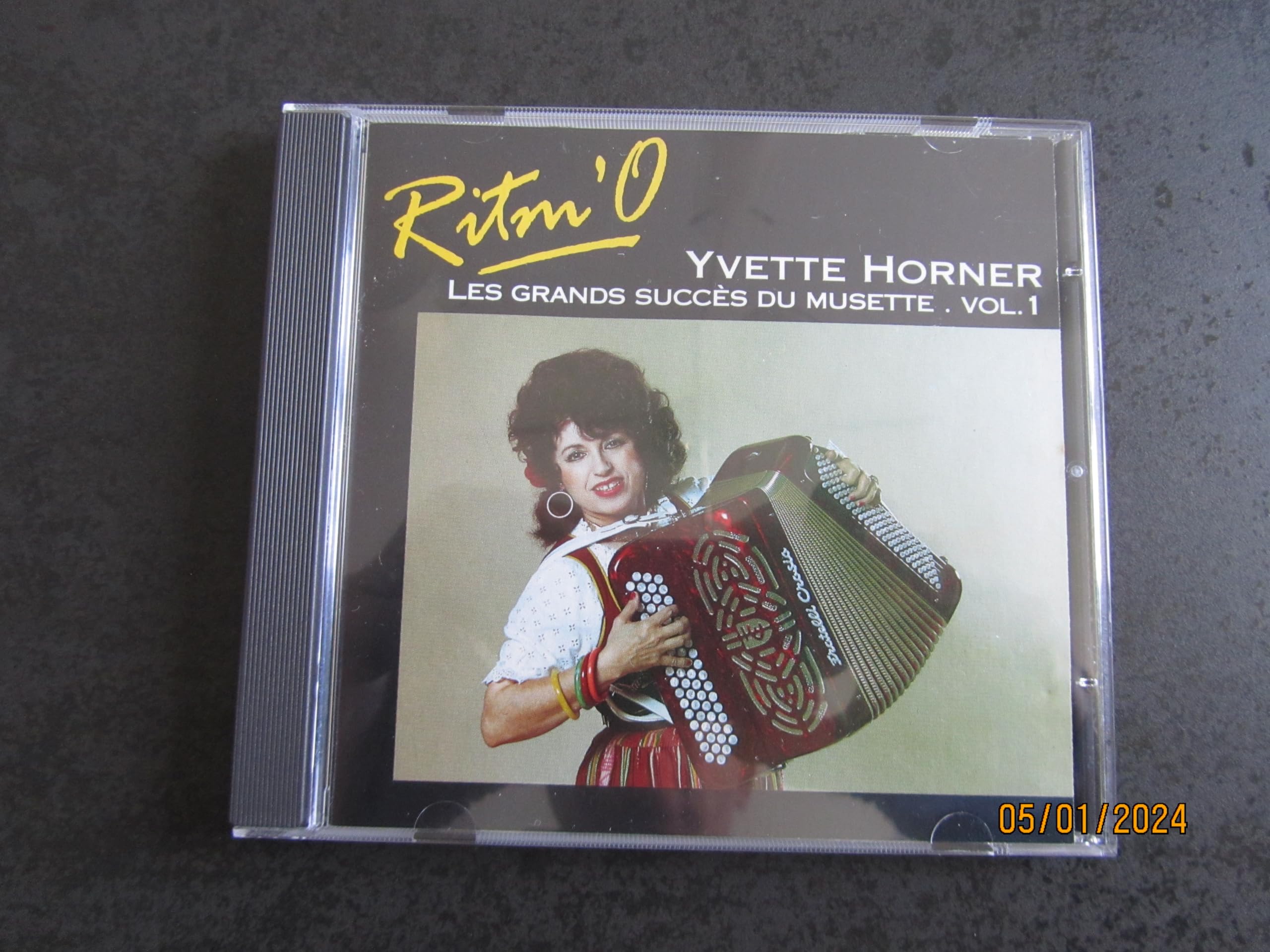 Les Grands Succès Du Musette Vol. 1 [Audio CD] yvette horner