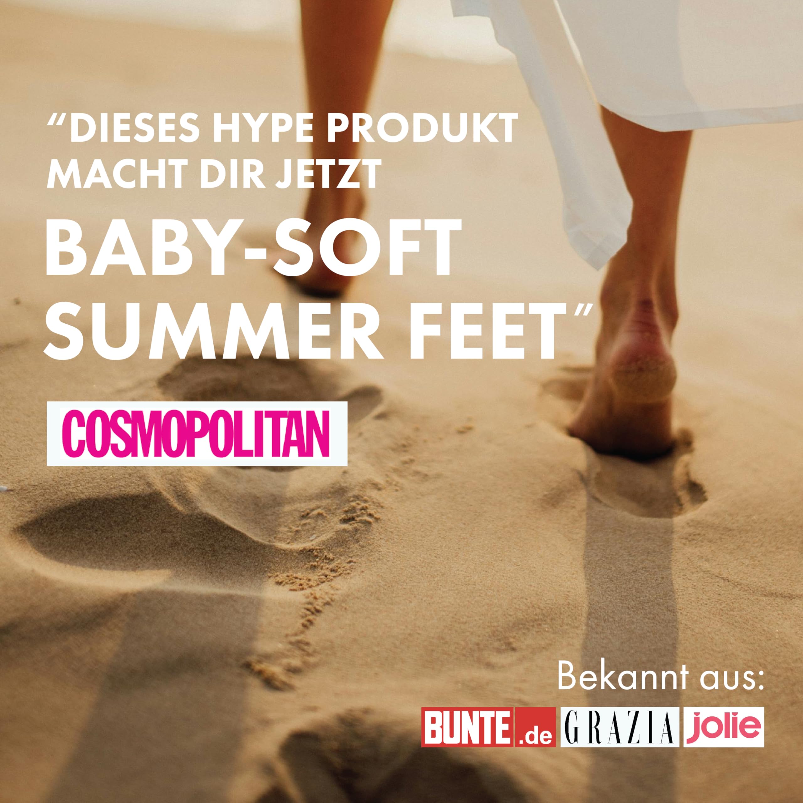 Summer Foot 2 paires de chaussettes anti-callosités premium - masque pour callosités - masque pour pieds doux - soins des pieds efficaces - testé dermatologiquement