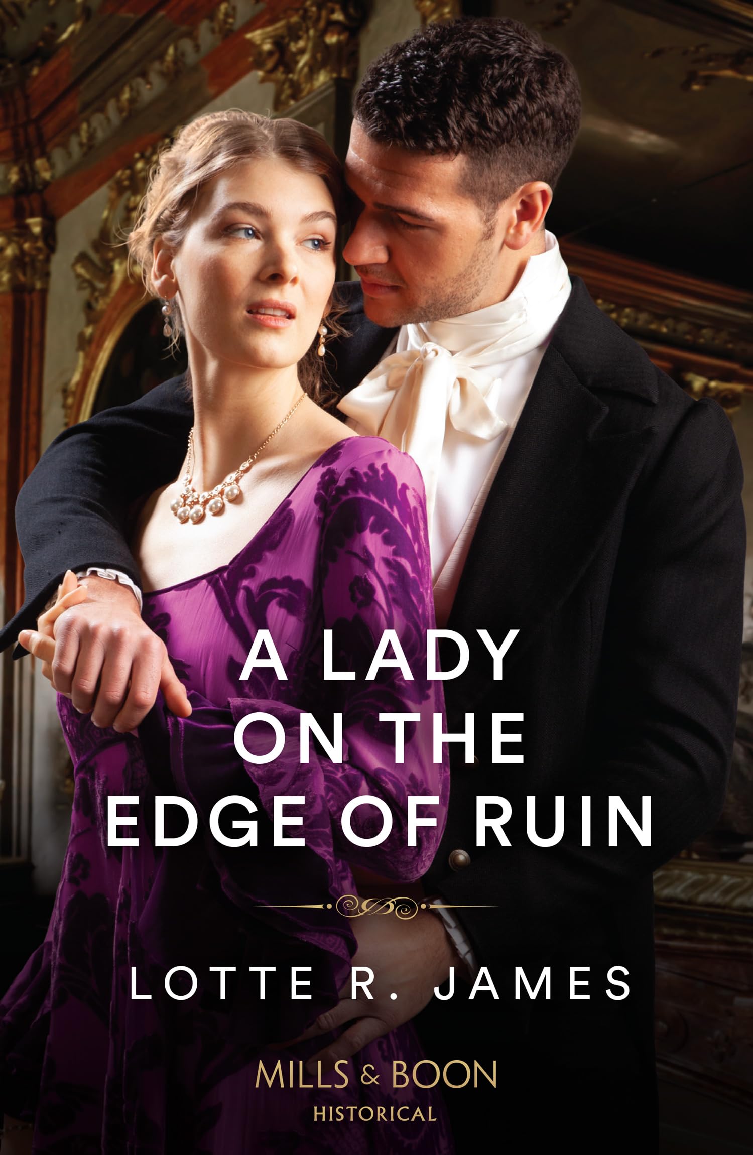 A Lady On The Edge Of Ruin, Romance, Paperback, Lotte R. James