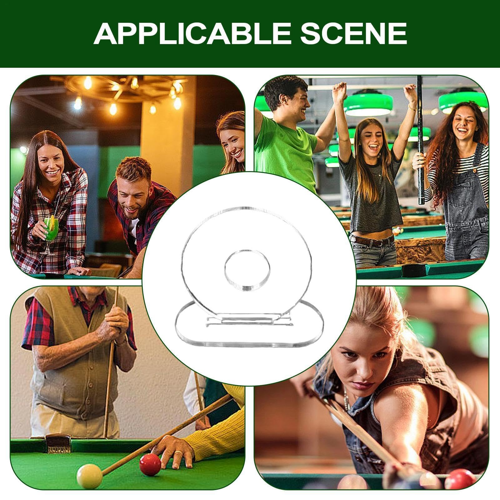 Billiard Cue Trainer Stable 5-Hole Locator Multifunctional Portable Snooker Pool Training Equipment