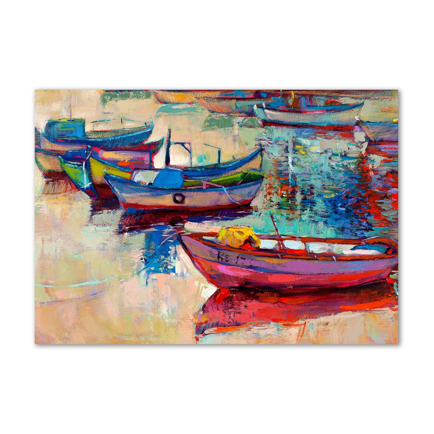 Tableau en verre acrylique Tulup aux finitions brillantes de haute qualité
