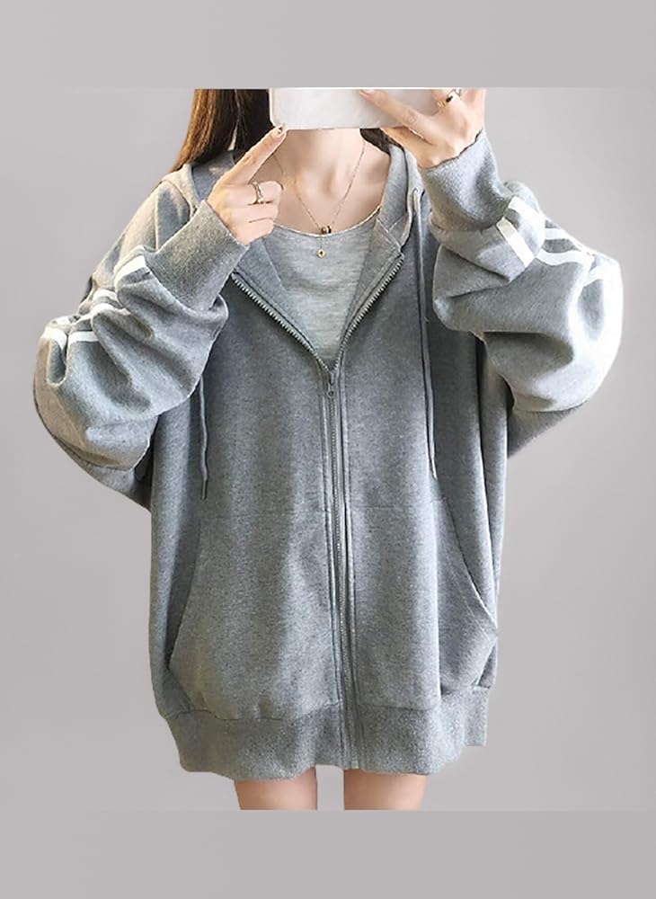 オーシバル　ワイドシルエットパーカー　フーディ　くすみブルー　薄手　プルオーバー Amazon.co.jp: [エムエルーセ] ジップアップ パーカー トップス