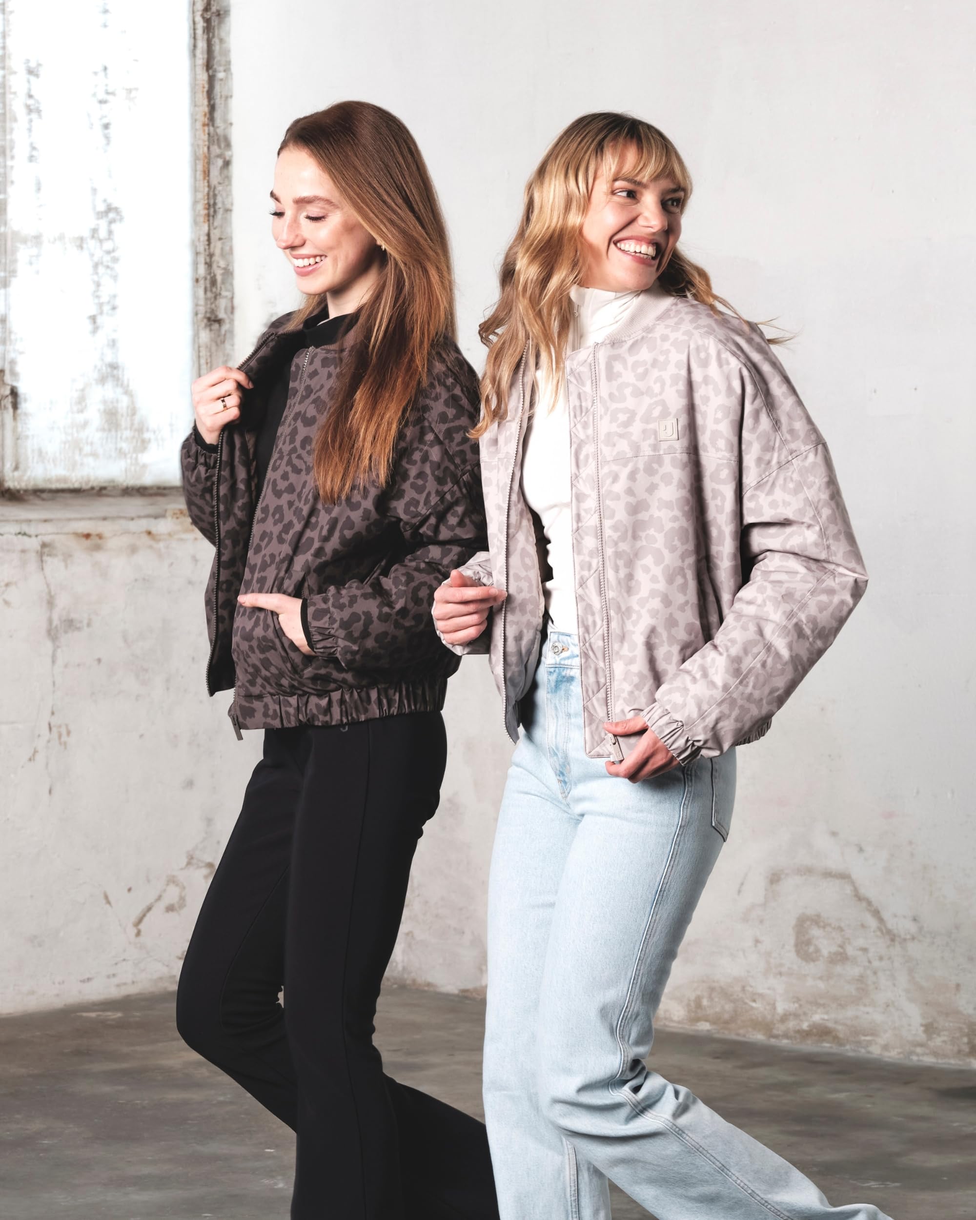 Johnny Urban Chaqueta Bomber Mujer - Sienna - Chaqueta de Entretiempo con Bolsillos Laterales - Ligeramente Forrada para primavera y Otoño - Corta