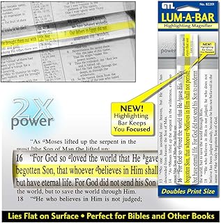 Lum-A-Bar Highlighting Magnifier: Carded