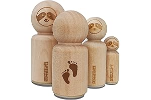 Tiny Treasures: Captivating Baby Footprints Stamp