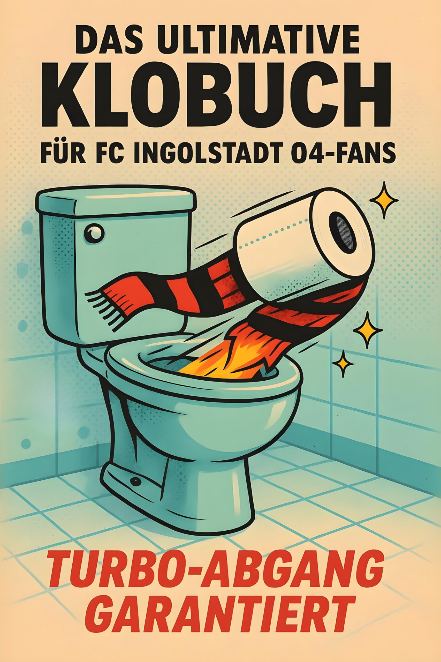 Das ultimative Klobuch für FC Ingolstadt 04-Fans: Turbo-Abgang garantiert. Lustiges Geschenk mit Lifehacks, Fun Facts und Geschichten