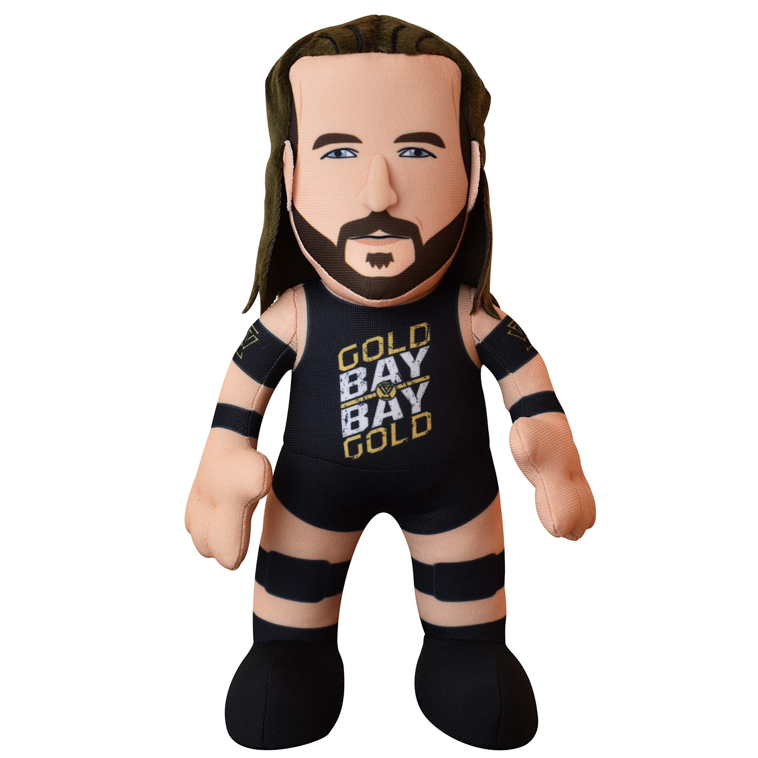 Bleacher CreaturesWWE Adam Cole 10" Plush Figure - A Wrestling Superstar for Play or Display