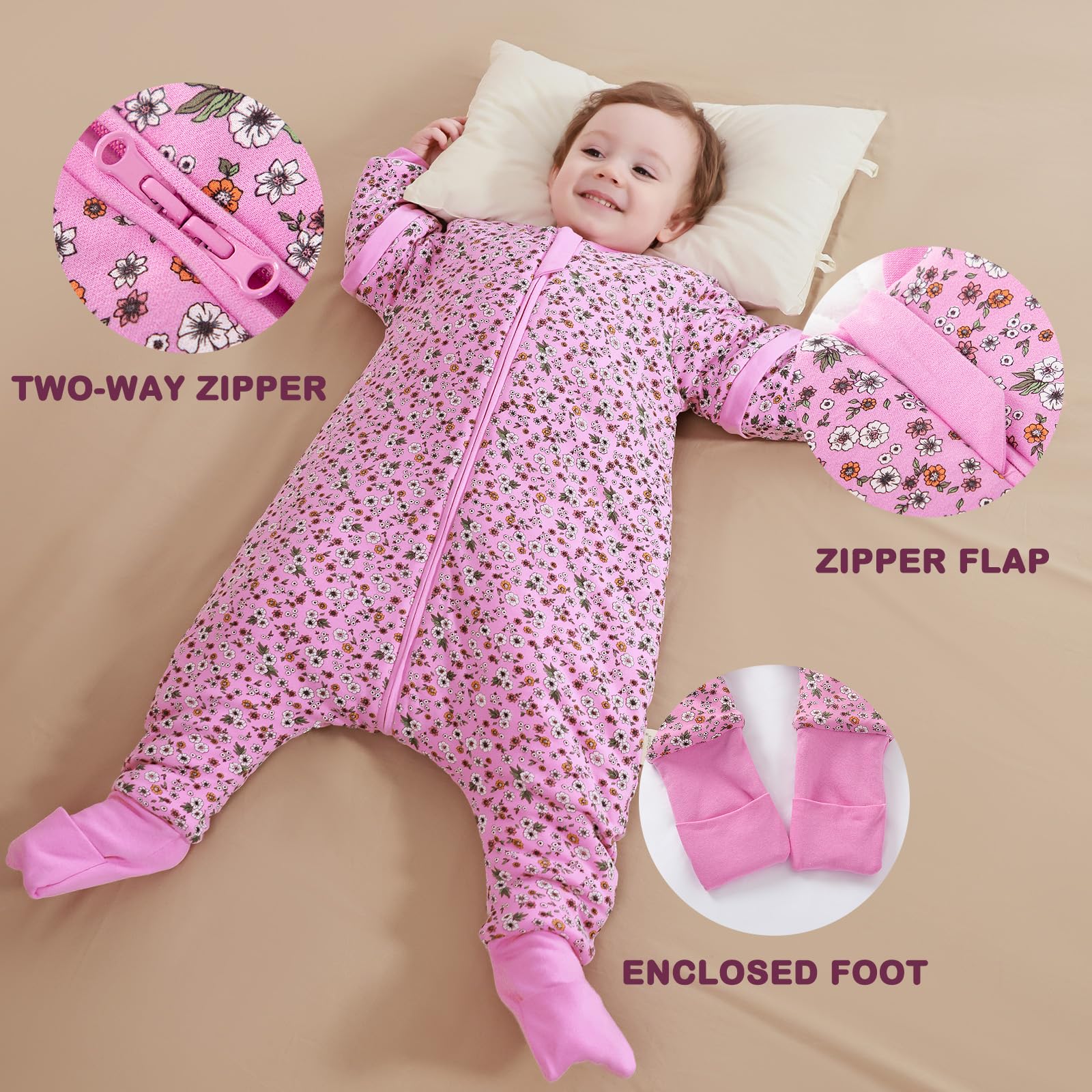 Mosebears Baby Sleeping Bag - Image 4