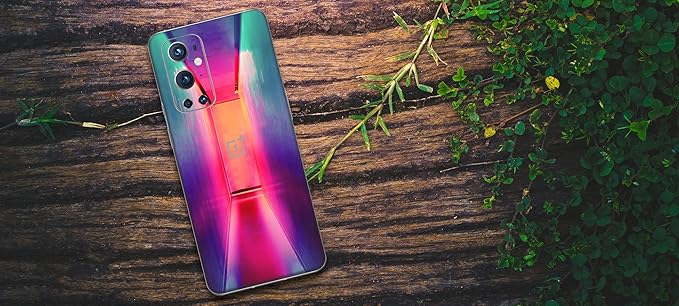 GADGETS WRAP Printed Vinyl Skin Sticker Decal for OnePlus 9 Pro - Gradient Door Multicolor