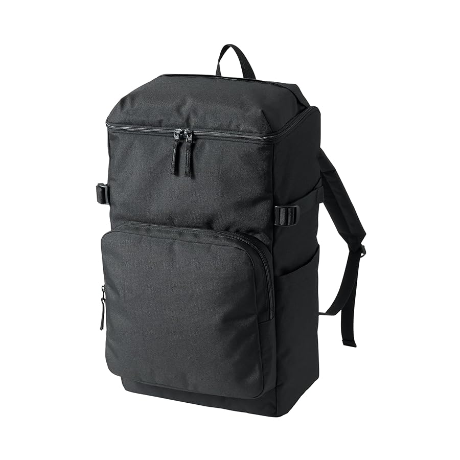 【無印良品】肩の負担を軽くする　撥水大容量リュックサック Amazon.co.jp: 無印良品 肩の負担を軽くする 撥水上から開く