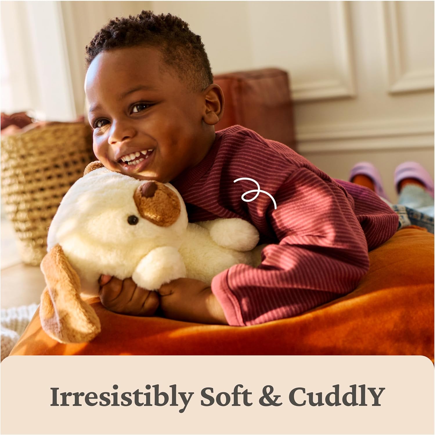 GUND Chip Puppy Plush Toy, Premium Puppy Dog Stuffed Animal, Sensory Toy for Ages 0 and Up, Tan, 12” - Image 6