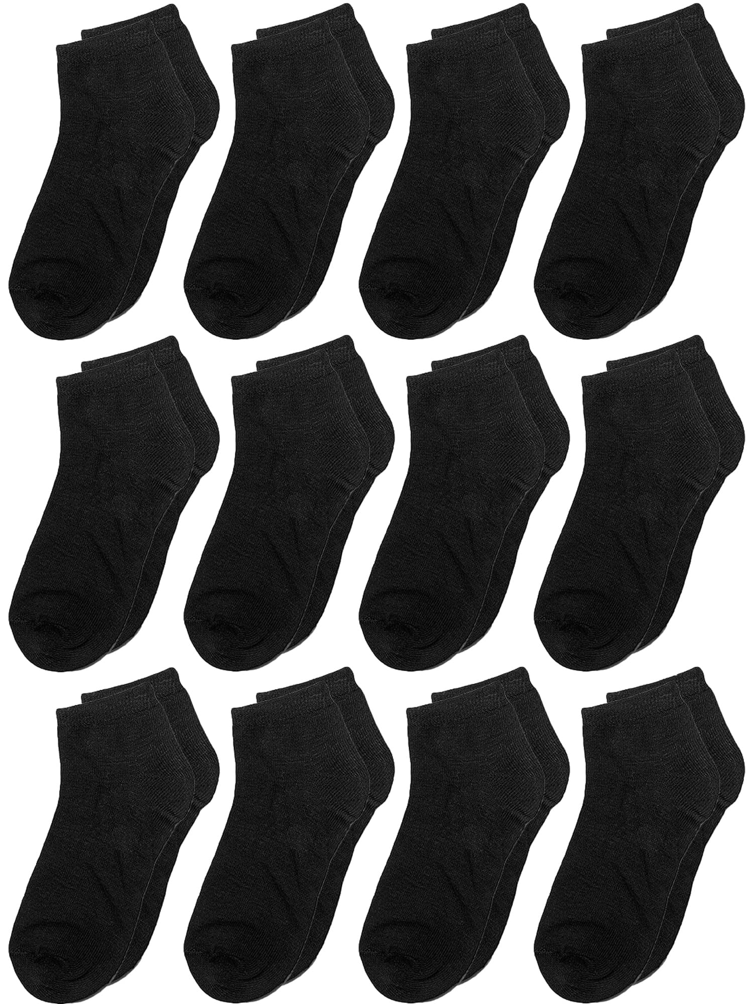 Falari 12 Pairs Boy Toddler Kids Cotton Socks