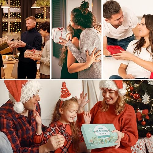 Miniatura 5 de SAZEN 24 bombas de baño, bomba de baño con aceites esenciales naturales, manteca de coco de karité, baño de spa de burbujas, cumpleaños, día de la