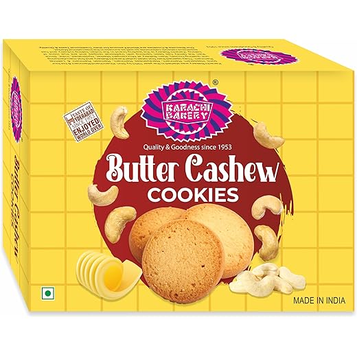 Karachi Bakery Butter Cashew Cookies 400g