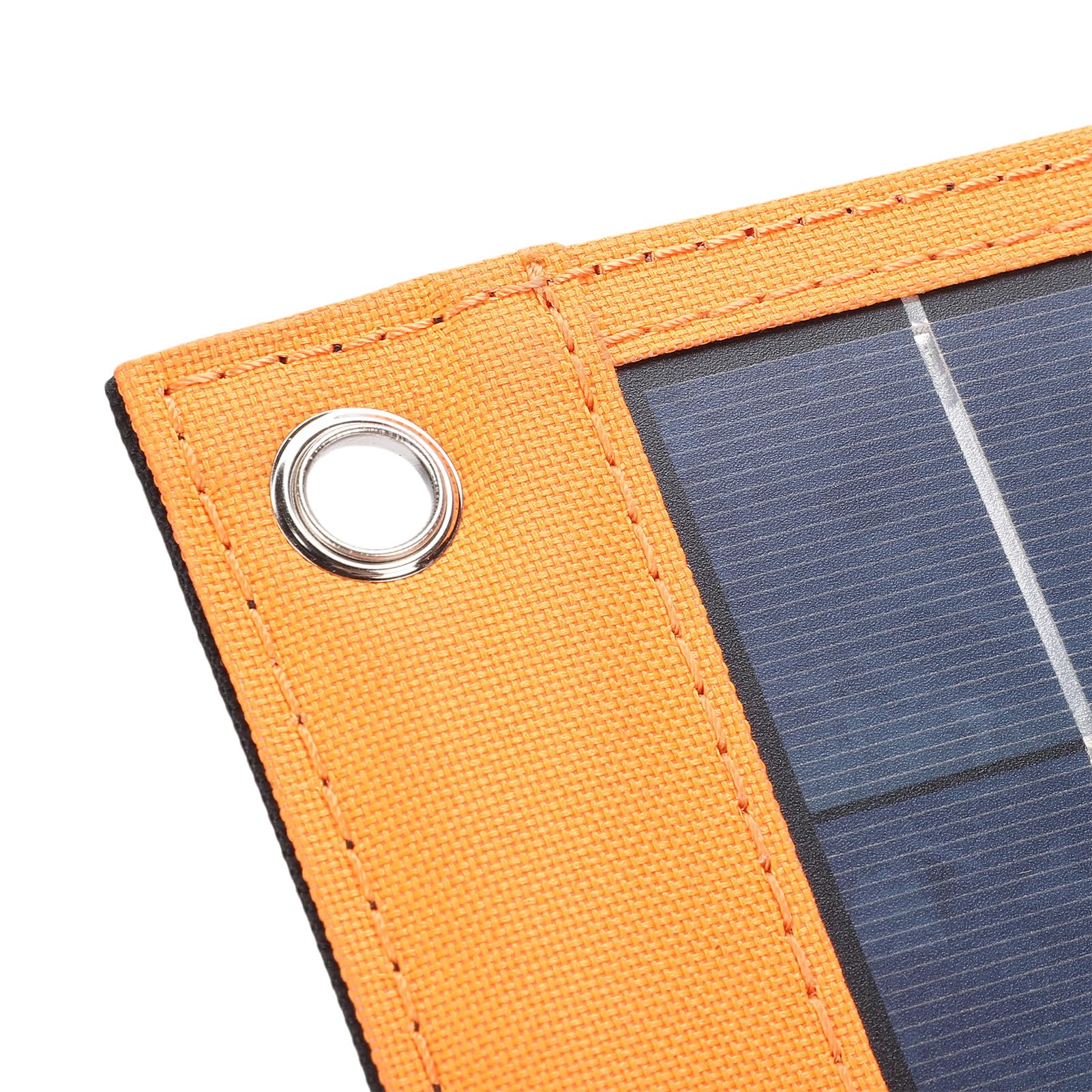 Panel Solar con Soporte, Cargador Solar Portatil Abs con USB C DC