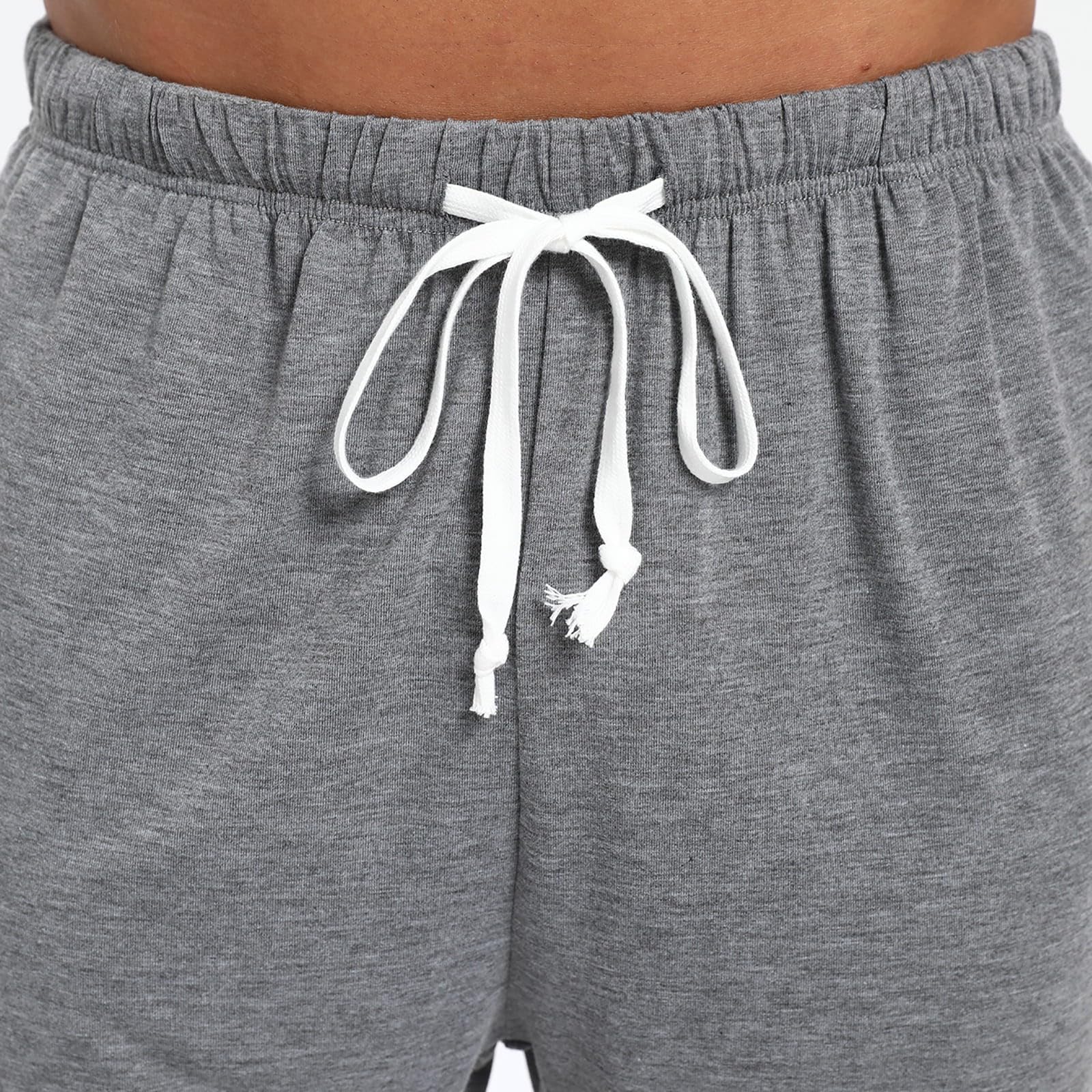 Pijama corto para hombre y hombre, conjunto de pijama de manga corta con botones, ropa de dormir de dos piezas con botones y bolsillos