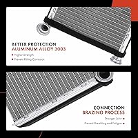 Vista 7 de A-Premium Núcleo de Calentador HVAC Delantero Compatible con Volkswagen Jetta 2011 2012 2013 2014 2015 2016 2017 2018, Reemplazo# 5C0819031