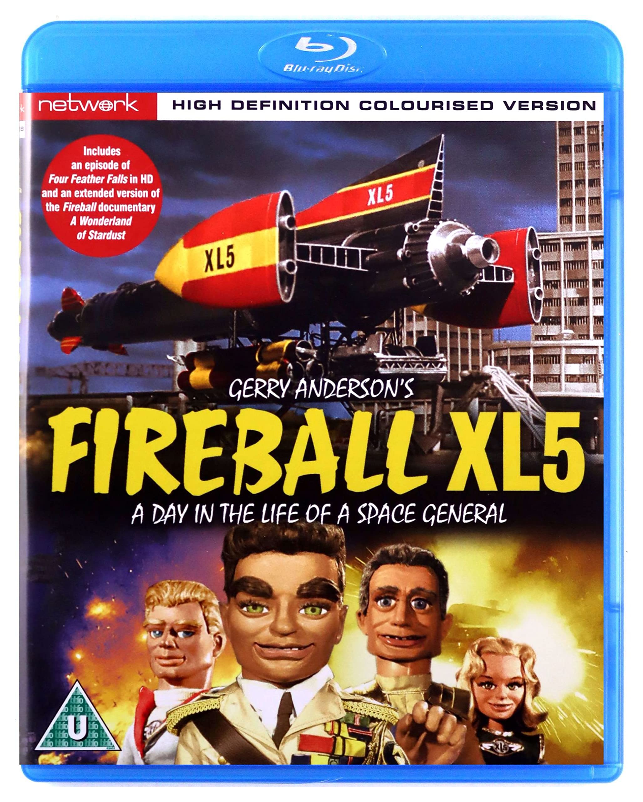 Fireball XL5 - A Day In The Life Of A Space General [1962] [Blu-ray] [Region B]