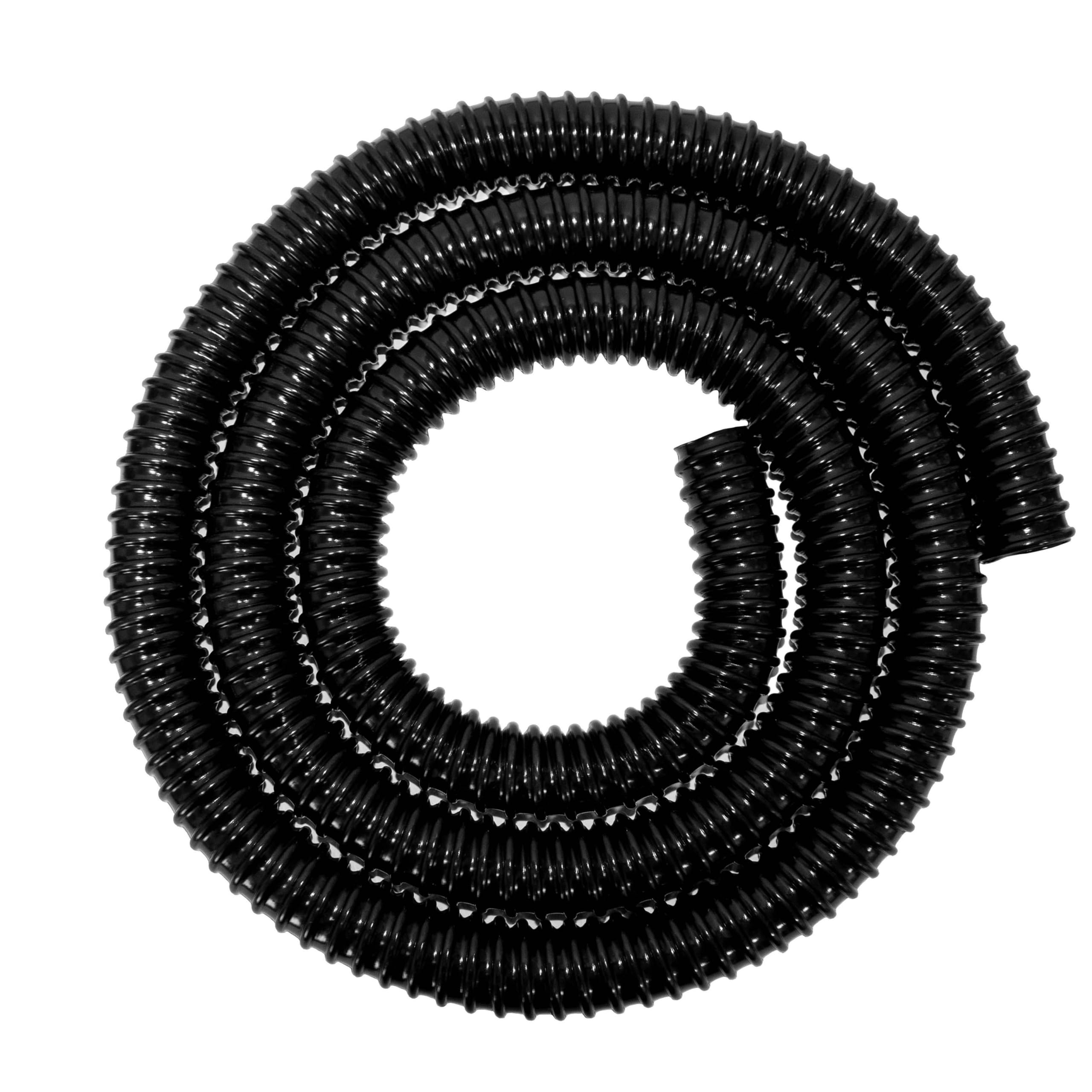 1'' Flexible Water Butt Connection Pipe/Overflow Hose (25mm) Optional Connector & Wire Clips for Efficient Drain Garden Irrigation Rainwater Harvesting Flexi Plastic (9m Pipe)