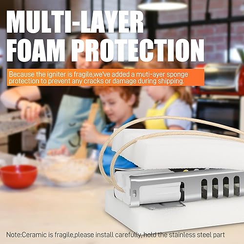 Miniatura 6 de WB13K21 - Encendedor de horno apto para estufa G-E Ken-more de gas de punto caliente sustituye a WB13K0012 WB13K0013 WB13K0014 AP2020569 PS231280