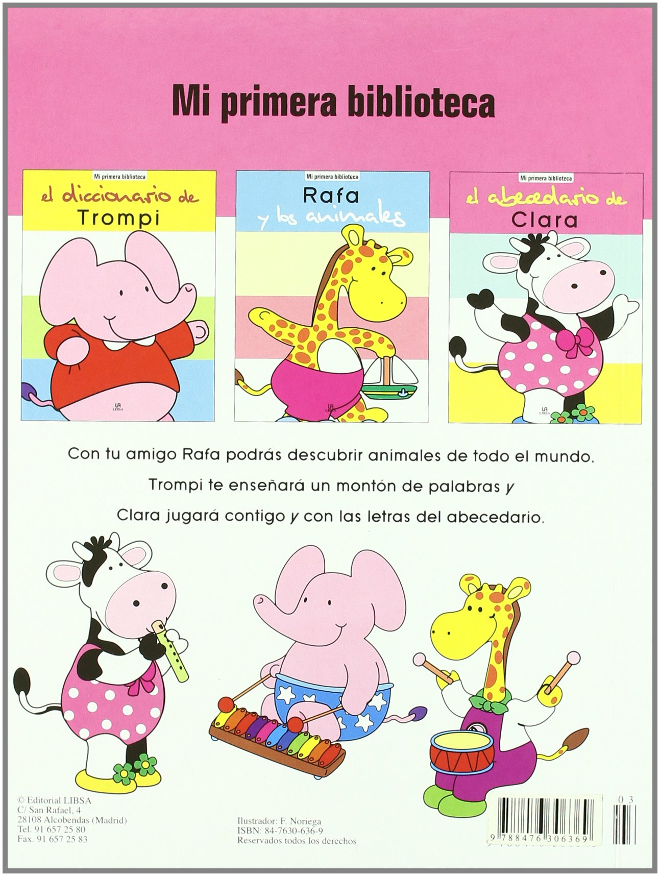 El Abecedario de Clara (Mi Primera Biblioteca)