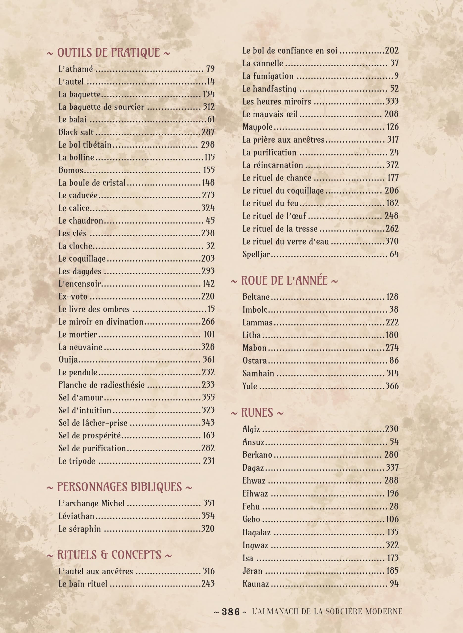 L'Almanach de la Sorcière Moderne - Une année à la découverte des pratiques magiques et païennes