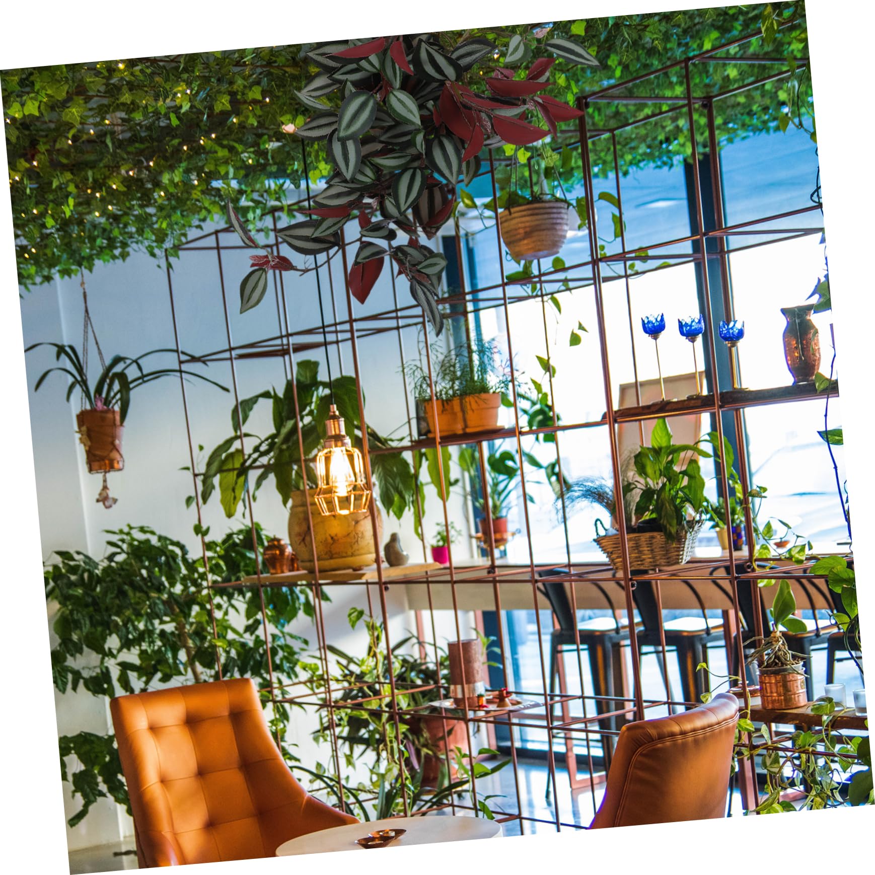 Cabilock 3 Stücke Künstliche Rattan Hängen Gefälschte Pflanze Decor Stilvolle Wohnkultur Zubehör
