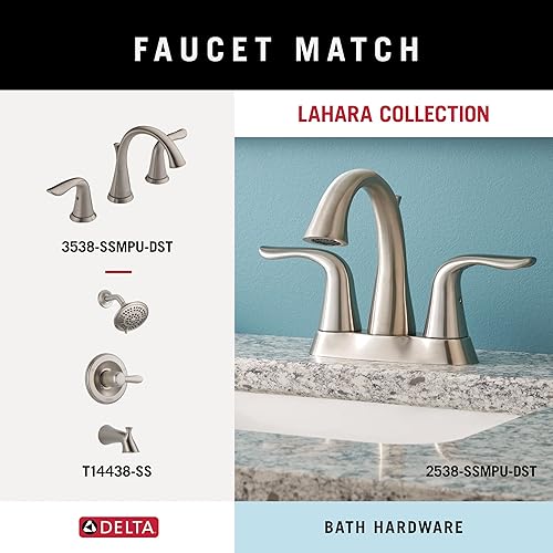 Miniatura 5 de Delta Faucet - Accesorios de baño 73818-RB Lahara 45.7 cm18" Toallero de baño, Toallero Barra