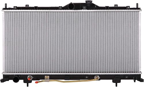 Lynol Sistema de enfriamiento completo radiador de aluminio compatible con Mitsubishi Eclipse L4 2006-2012 2.4L V6 3.8L reemplazo directo de flujo