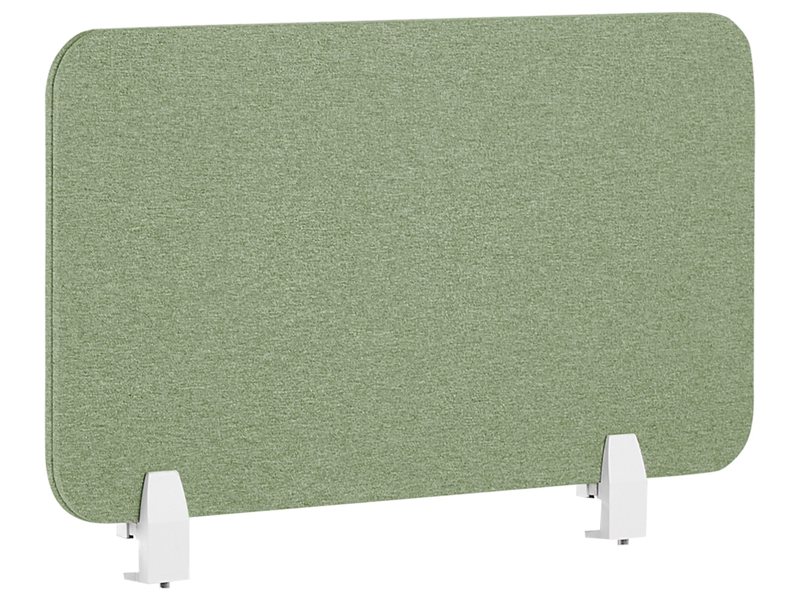 Schreibtisch Trennwand Akustik Polster grün 72 x 40 cm Schallschutz Wally