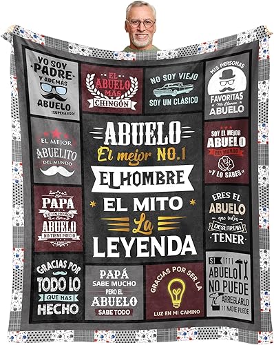 Regalos de Navidad de Abuelo en español, regalos de Navidad para Abuelo, El Mejor Abuelo Del Mundo, Regalo para Abuelo Dia Del Padre, Regalos para