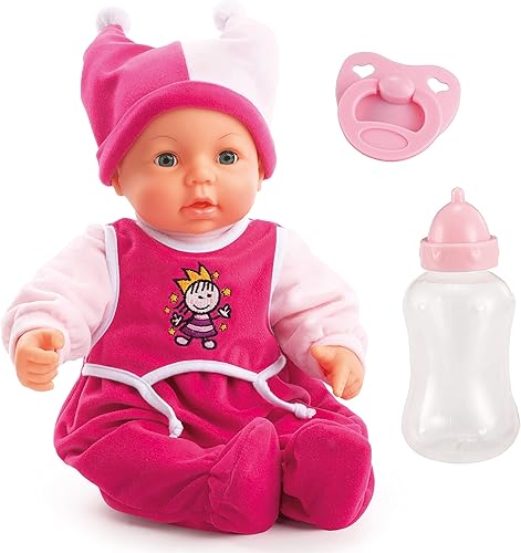 Bayer Design Hello Baby - Muñeca multifunción para bebé, 8-10 - 18 pulgadas (18.1 in) Bayer Design Hello Baby - Muñeca multifunción para bebé, 8-10 - 18 pulgadas (18.1 in)