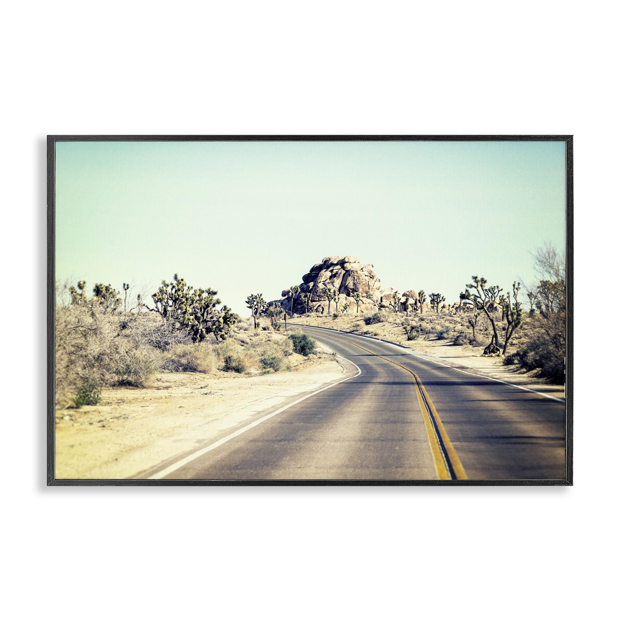 Tableau Joshua Tree Park Stupell Industries pour décoration salon style bohème chic