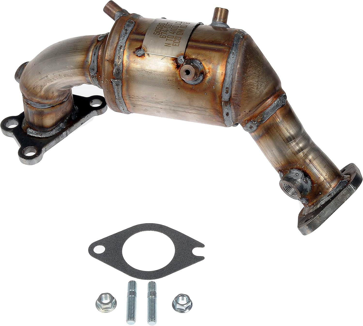 Dorman 674-067 Front Manifold Converter - Not CARB Compliant Compatible with Select Buick/Chevrolet Models (Made in USA)