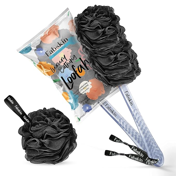 Buy FABSKIN Luxury Bath Loofah Duo Pack Loofah Sponge and Loofah