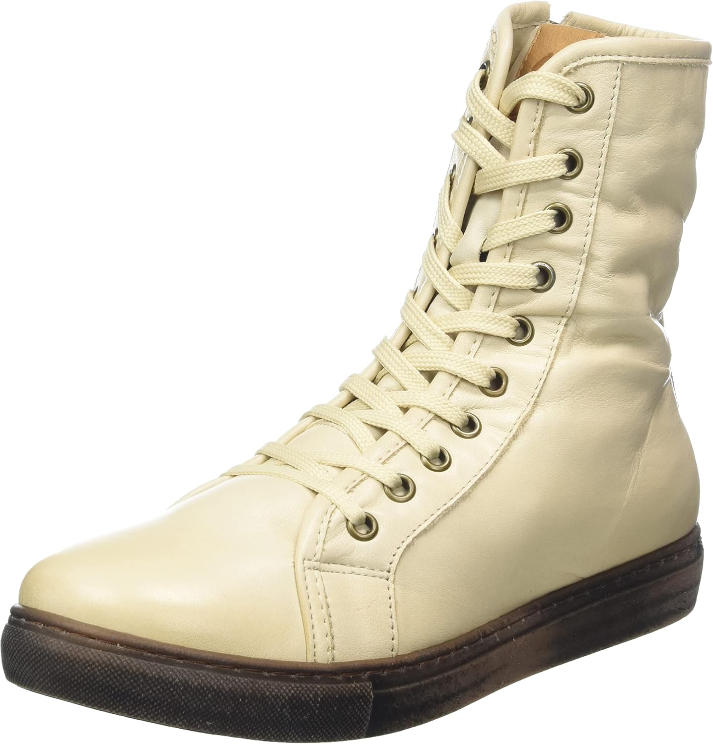 Andrea Conti Dameslaarzen, halflange laarzen, dark stone/brandy, 37 EU