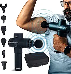 Pistola Massageadora Profissional Elétrica Deep Therapy - Relaxmedic