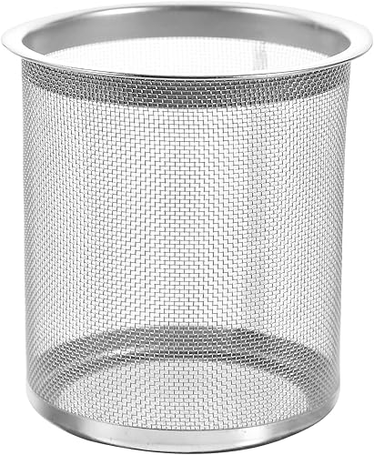 Miniatura 10 de Kichvoe Hervidor de té de acero inoxidable, infusor de té de acero inoxidable, filtros de té, filtro de malla extrafina, cesta de té, difusor de té,