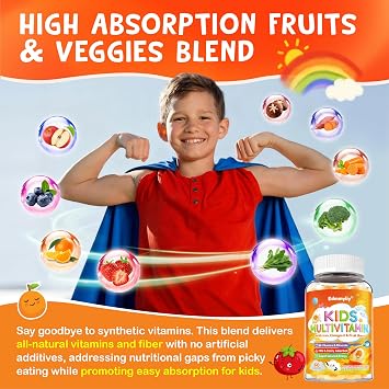Kids Multivitamin Gummies - Methylated Vitamins Gummy