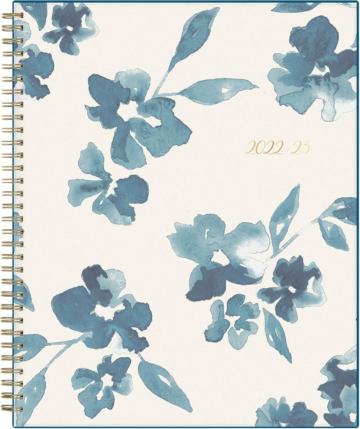 Blue Sky 2022-2023 Academic Year Weekly & Monthly Planner, 8.5" x 11", Frosted Flexible Cover, Wirebound, Bakah Blue (131951-A23) : Office Products