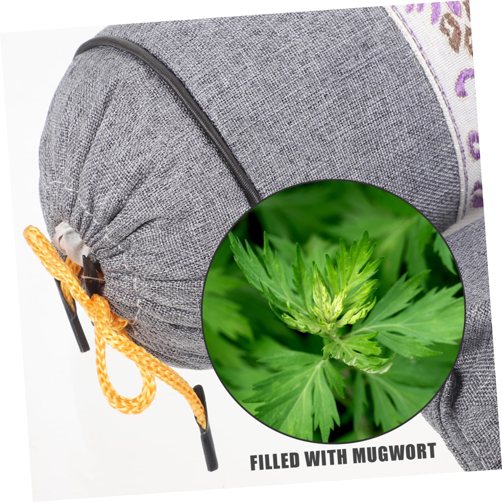 Mikinona Almohada Inteligente Rollo de Cuello Relleno para Cuello y Espalda, Soporte Cervical, Conserva la Forma, Adecuado para Coche y Avión