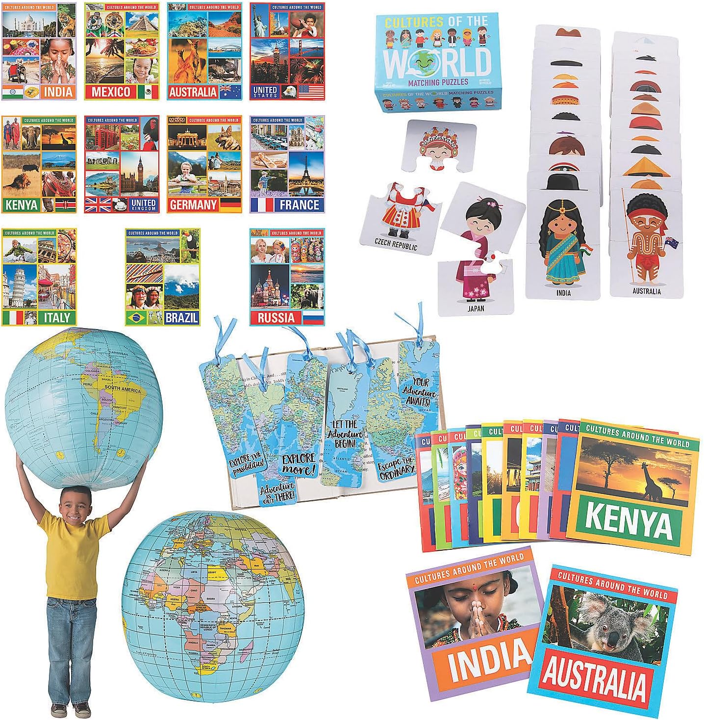 Multicultural Learning Kit - 133 Pc