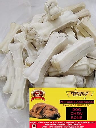 Dog Chew Bone Rawhide Pressed Bone 3 kg. (8 inches)