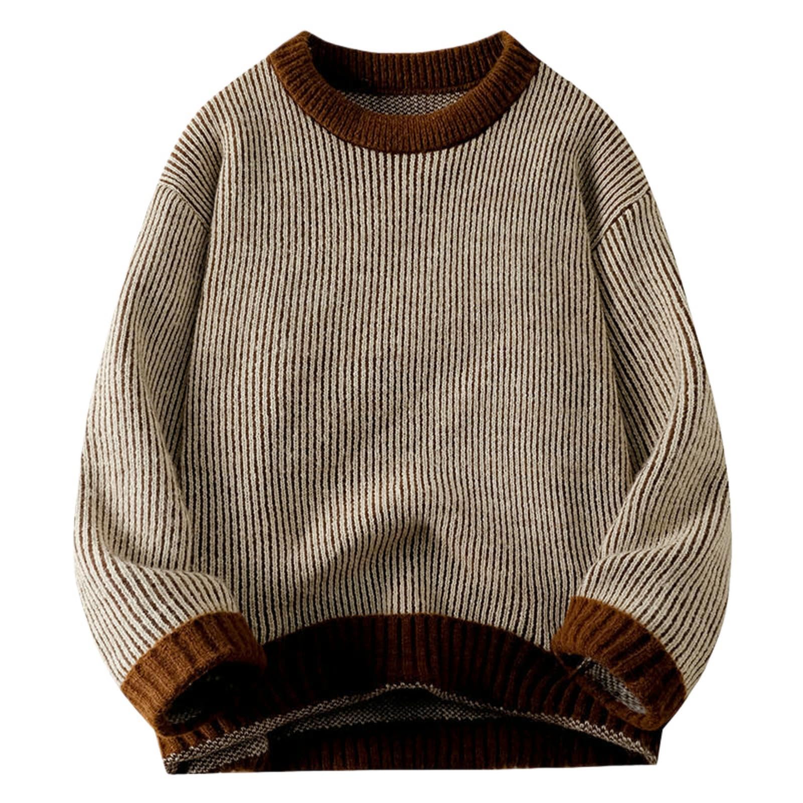 Pull en tricot homme idéal pour un look d'automne décontracté - 7