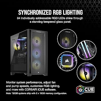 Amazon.com: Corsair Vengeance i7400 Series Gaming PC