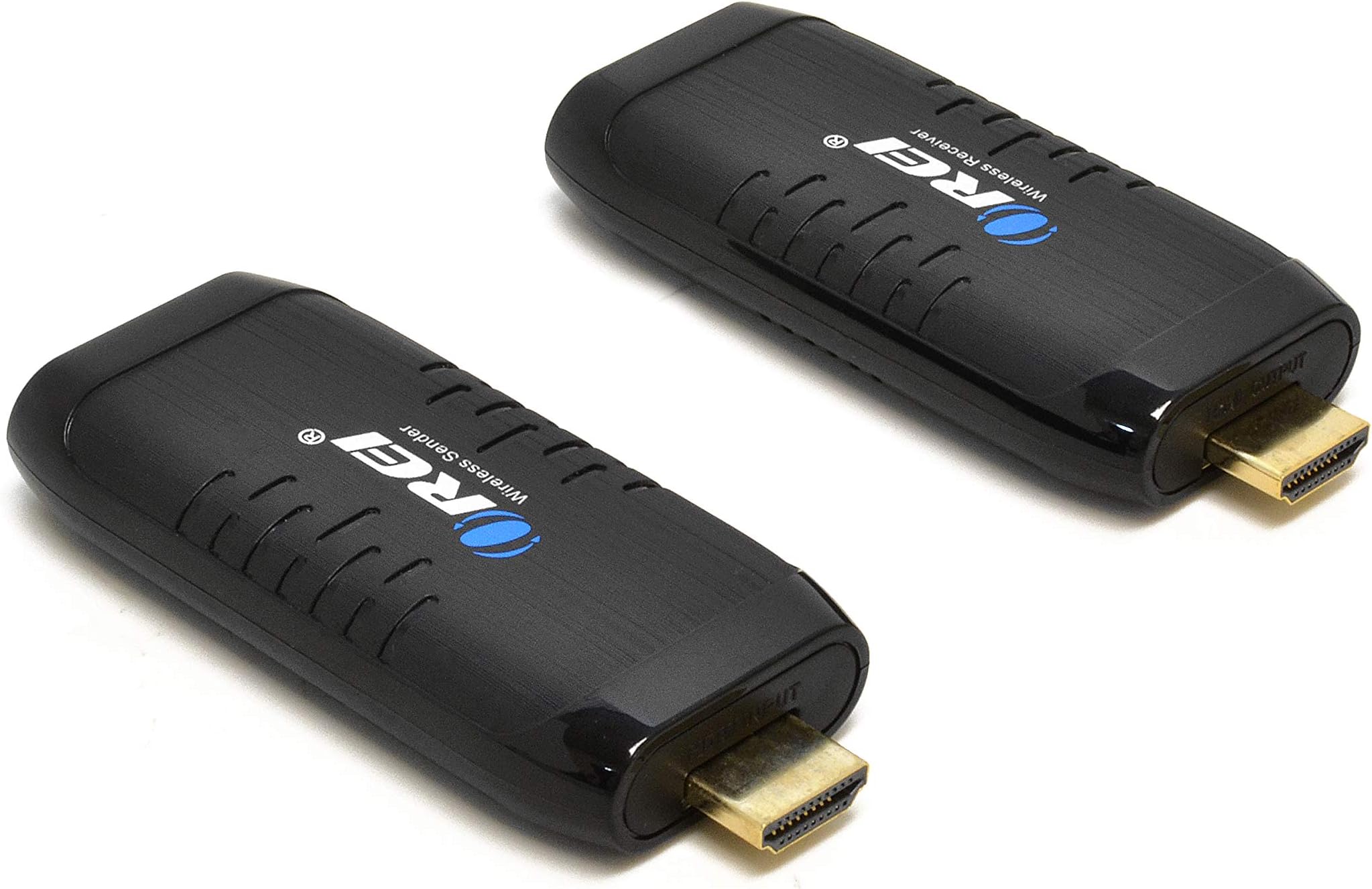 Wireless HDMI Extender Transmitter & Receiver Dongle 1080P Kit HDMI by OREI - Up to 50 Ft - Perfect for Streaming from Laptop, PC, Presentation, Switching, Power Point