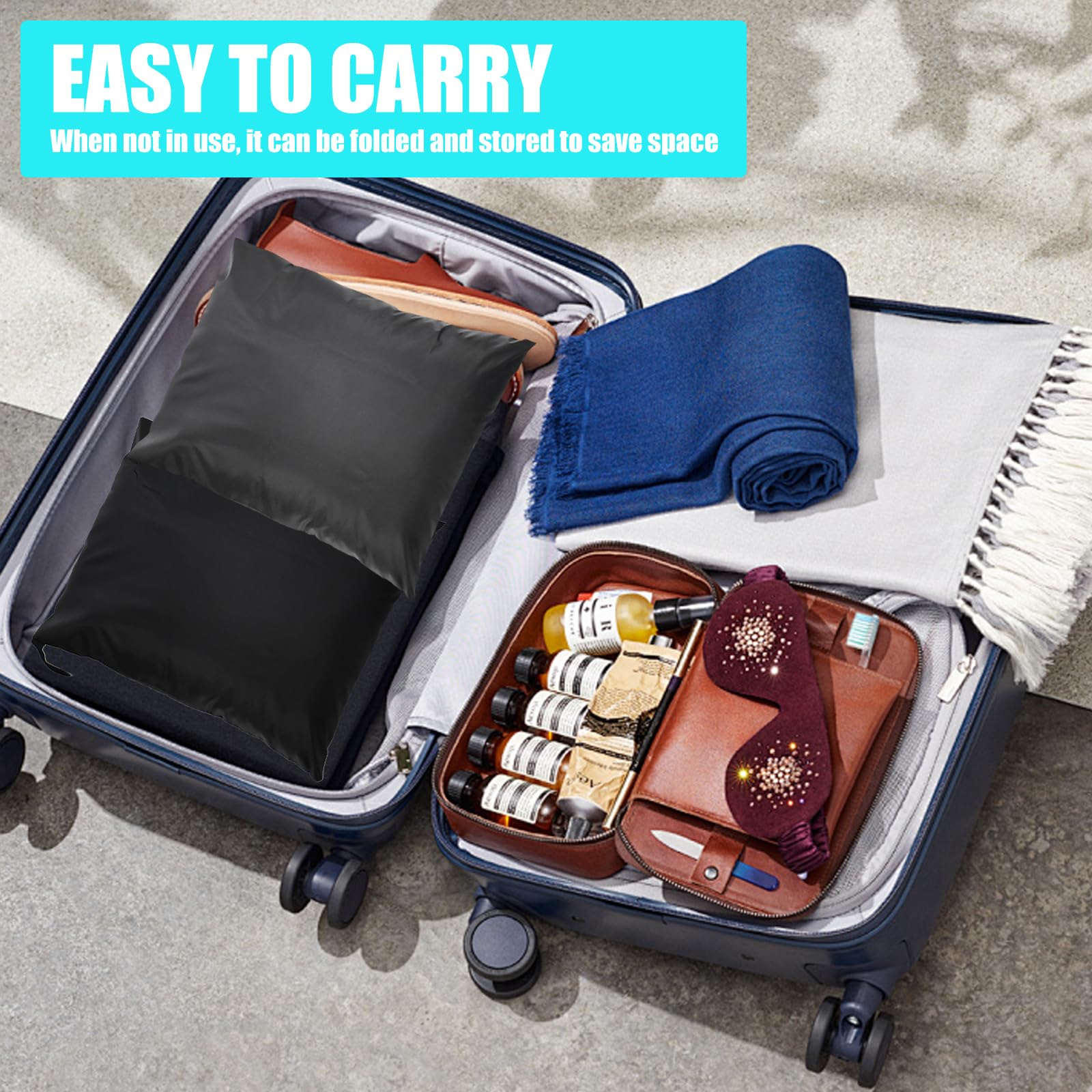 Sacchetti Impermeabili Per Biancheria Sporca - 2 Pezzi 40x50cm - Ideale Per Viaggi, Palestra, Piscina - Foto 10